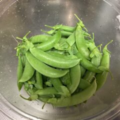 5月が旬のスナップエンドウ