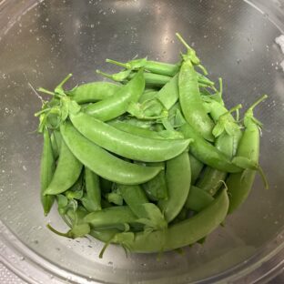 5月が旬のスナップエンドウ